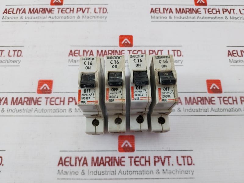 Mds C16 Miniature Circuit Breaker Iec 898 Cm/L-1128839 240/415V 10000A 50 Hz