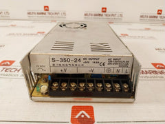 Mean-well S-350-24 Switching Power Supply 200-240Vac/4.0A 50/60Hz
