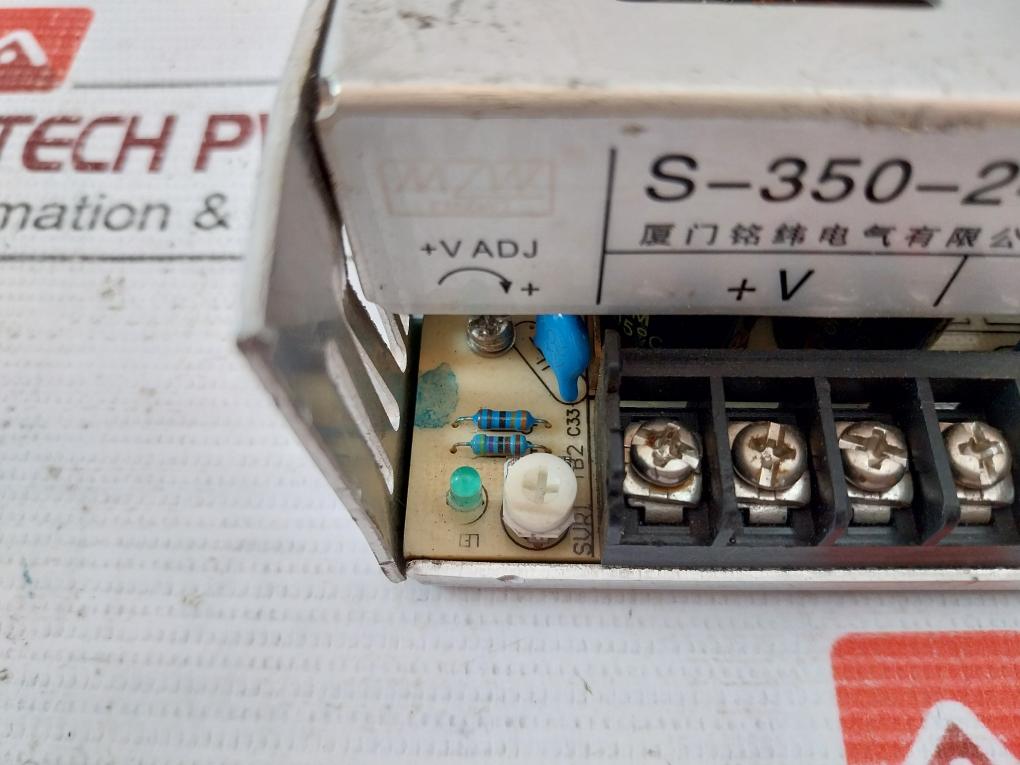 Mean-well S-350-24 Switching Power Supply 200-240Vac/4.0A 50/60Hz