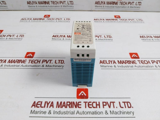 Mean Well 12V/5.0A 50/60Hz Din Rail Power Supply Module Mdr-60-12