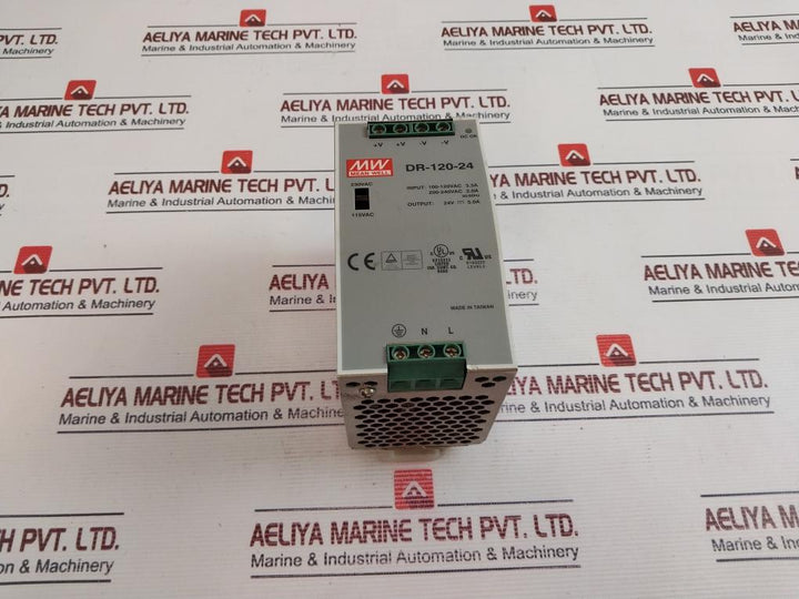 Mean Well Dr-120-24 Switching Mode Power Supply 50/60Hz