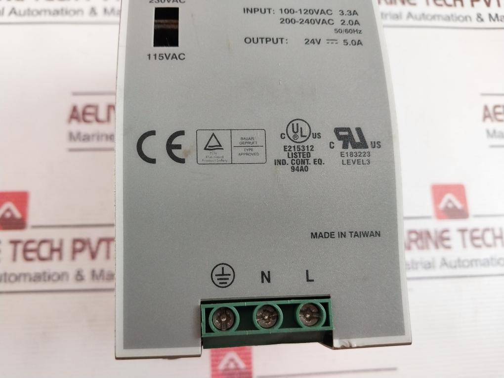 Mean Well Dr-120-24 Switching Mode Power Supply 50/60Hz