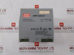 Mean Well Drp-240-24 Switching Regulator Power Supply 100-240Vac 3.5A 50/60Hz