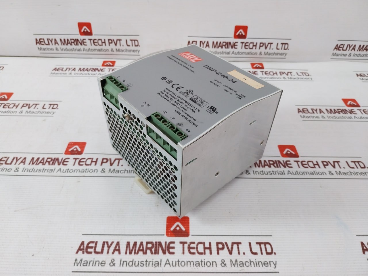 Mean Well Drp-240-24 Switching Regulator Power Supply 100-240Vac 3.5A 50/60Hz