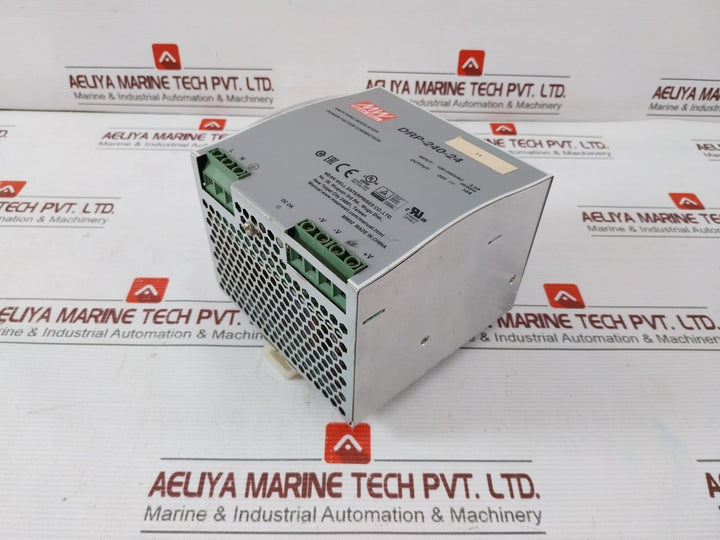 Mean Well Drp-240-24 Switching Regulator Power Supply 100-240Vac 3.5A 50/60Hz