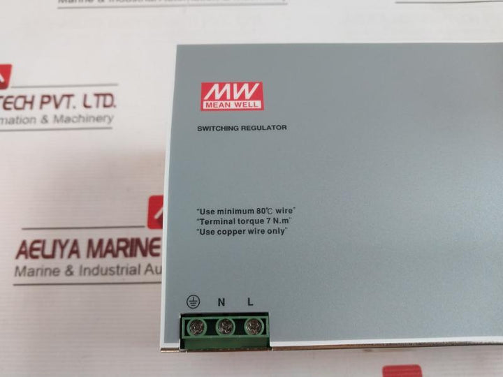 Mean Well Drp-480-24 Din Rail Power Supply 200-240Vac 4.0A 50/60Hz 24V 20A