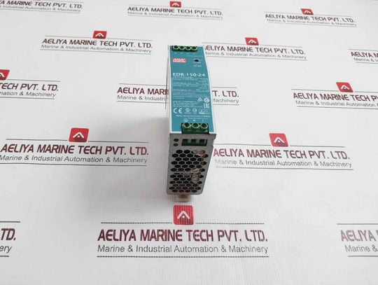 Mean Well Edr-150-24 Power Supply 75C 200-240Vac 1.65A 50/60Hz