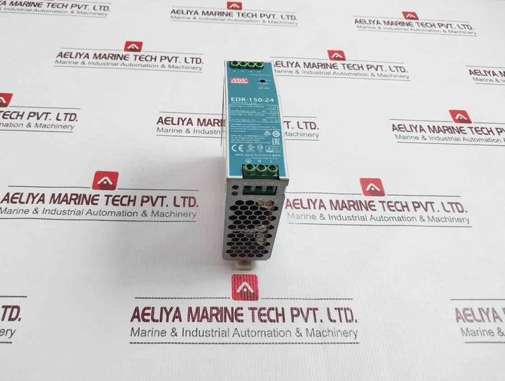 Mean Well Edr-150-24 Power Supply 75C 200-240Vac 1.65A 50/60Hz