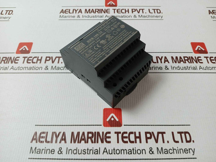 Mean Well Hdr-100-24 Rail Power Supply 100-240Vac 3.0A 50/60Hz 45°C