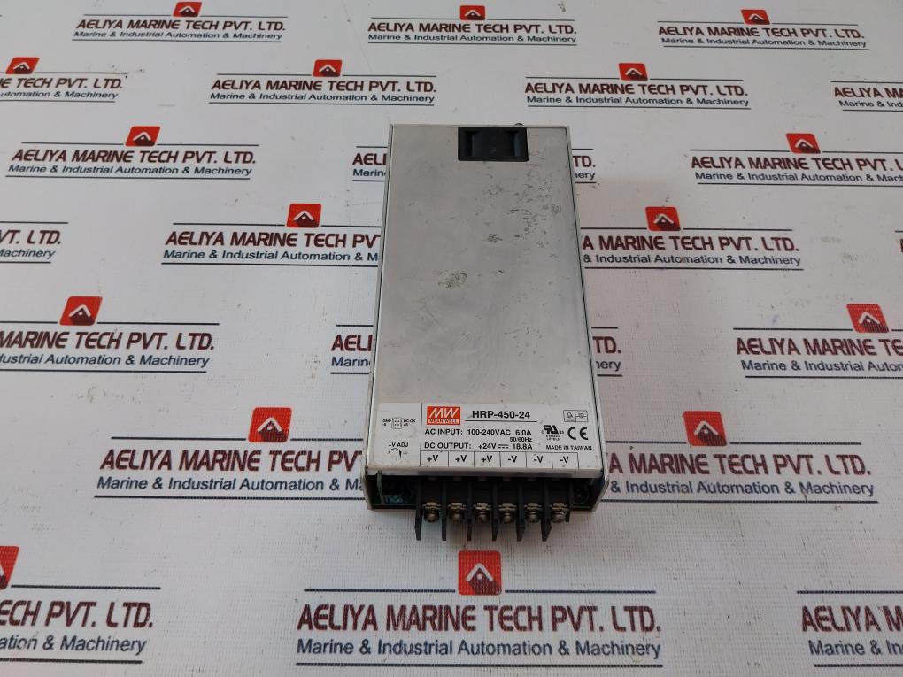 Mean Well Hrp-450-24 Switching Power Supply 100-240 Vac 6.0A 50/60Hz
