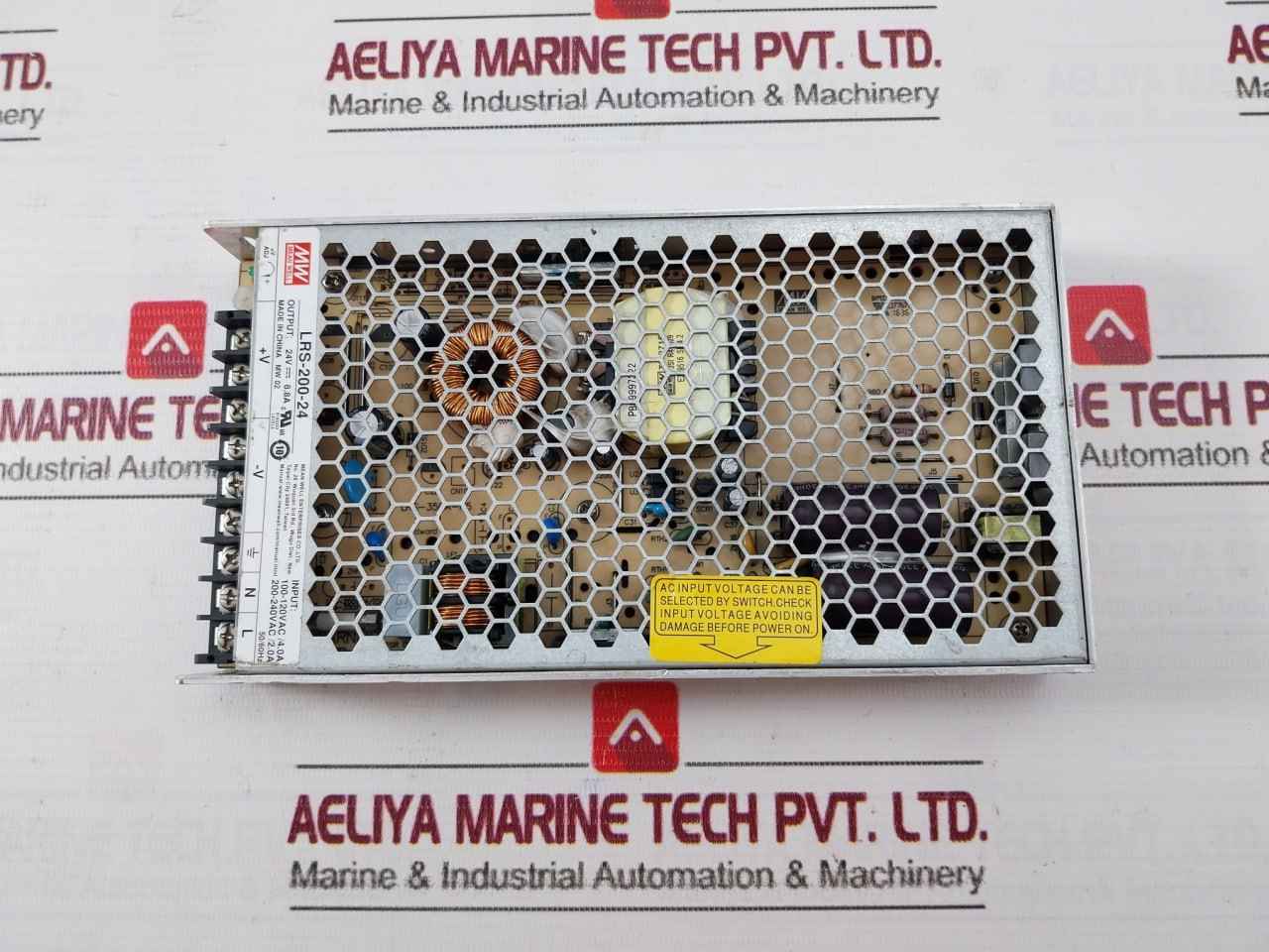 Mean Well Lrs-200-24 Single Output Switching Power Supply 50/60Hz