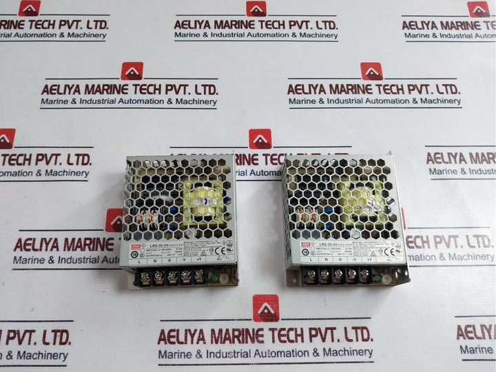 Mean Well Lrs-35-24 Switching Power Supply 100-240v~ 0.74a 50/60hz