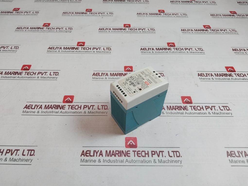 Mean Well Mdr-100-24 Din Rail Power Supply 100-240Vac 1.3A 50/60Hz 24V/4A 40 C