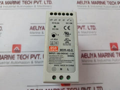 Mean Well MDR-40-5 Power Supply 100-240VAC 50/60Hz