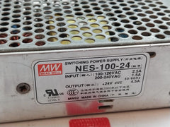 Mean Well Nes-100-24 Switching Power Supply 100-120Vac 2.5A