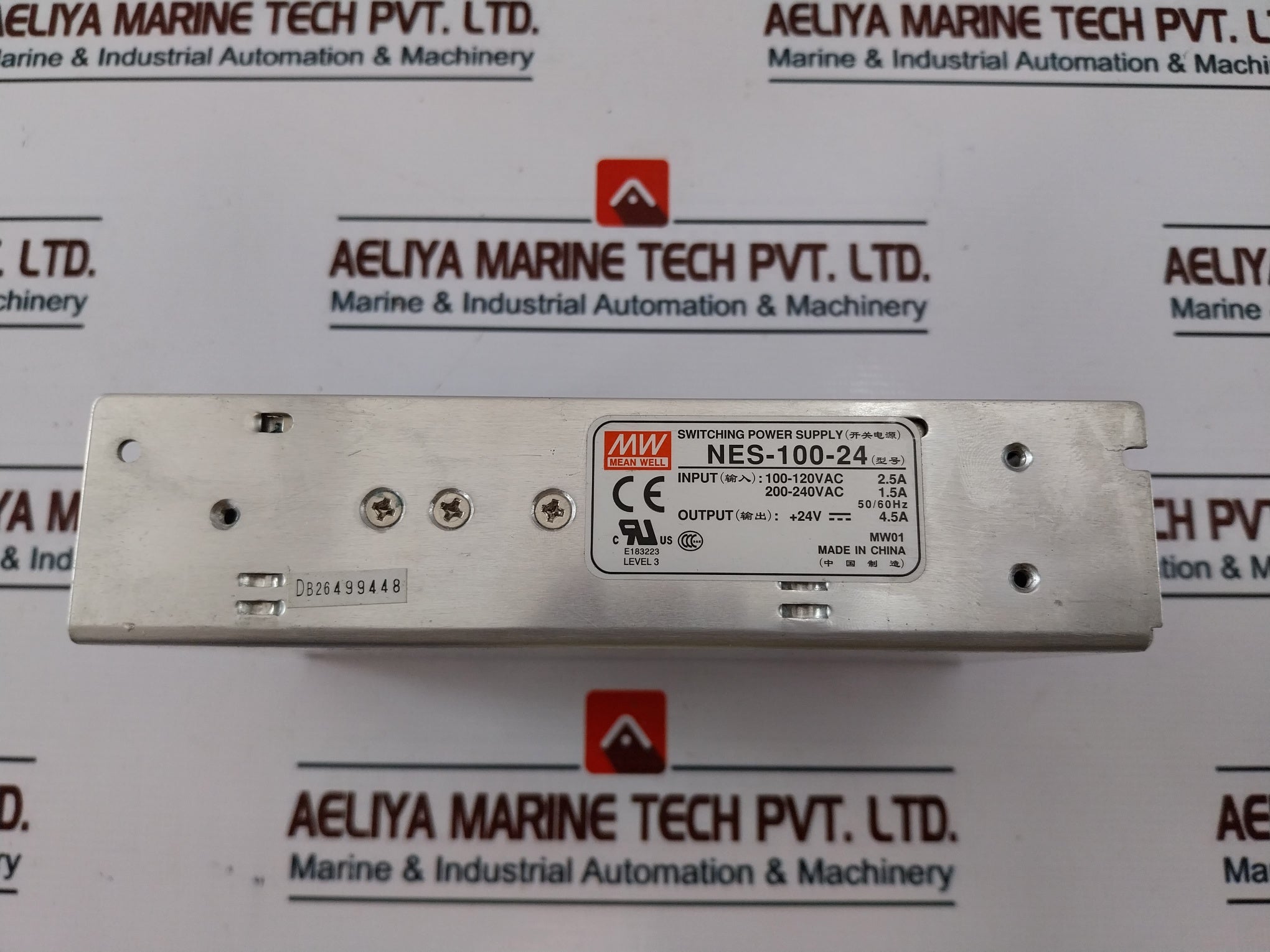 Mean Well Switching Power Supply NES-100-24