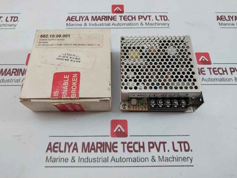 Mean Well Power Supply Board 50/60Hz Part No.S-25-12