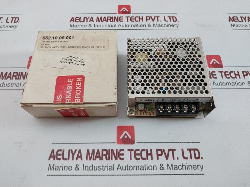 Mean Well Power Supply Board 50/60Hz Part No.S-25-12