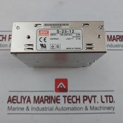 Mean Well Power Supply Board 50/60Hz Part No.S-25-12