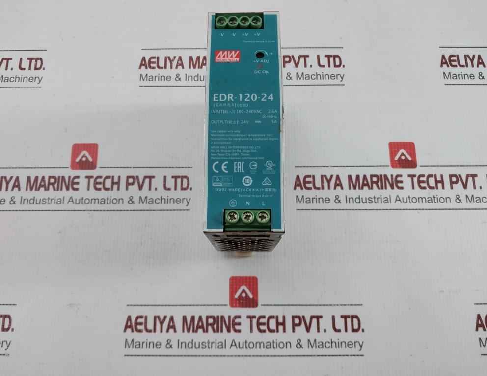 Mean Well Power Supply Unit Edr-120-24