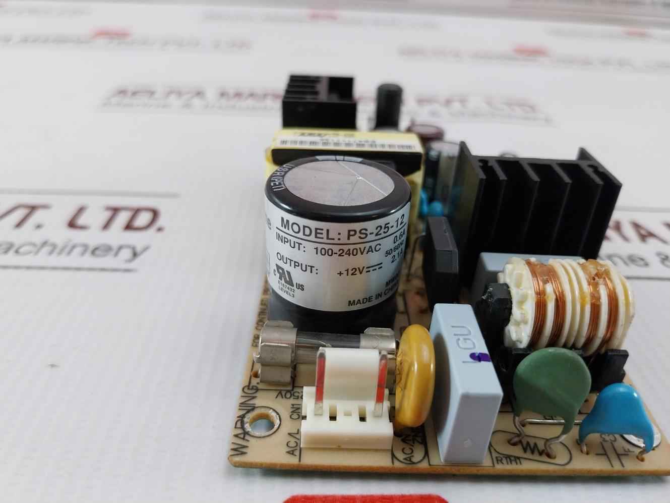 Mean Well Ps-25-r9Vai Switching Power Supply 50/60Hz 100-240Vac 0.6A