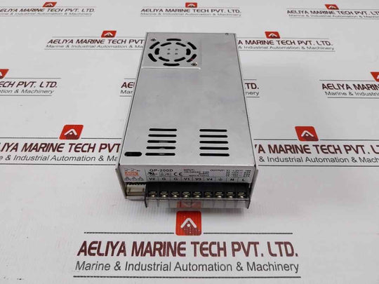 Mean Well Qp-200D Switching Power Supply 100-240Vac 3.5A 50/60Hz