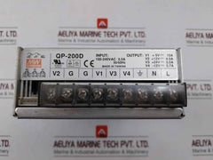 Mean Well Qp-200D Switching Power Supply 100-240Vac 3.5A 50/60Hz