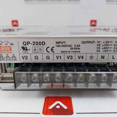 Mean Well Qp-200D Switching Power Supply 100-240Vac 3.5A 50/60Hz