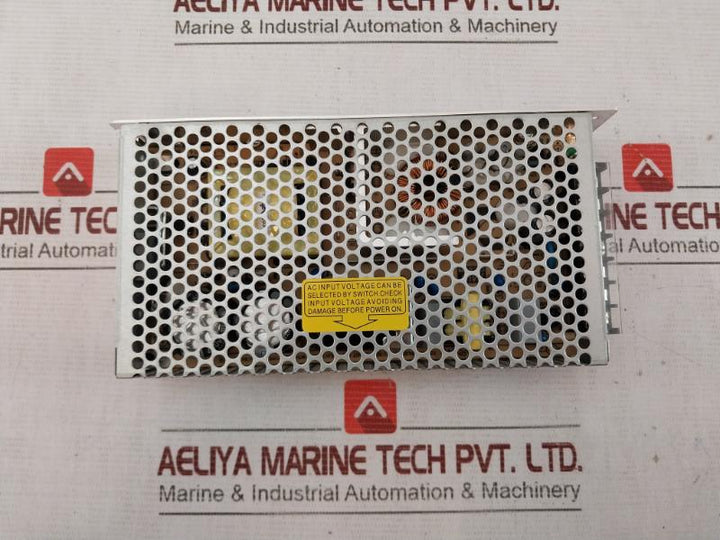 Mean Well Rs-150-24 Ac-dc Single Output Enclosed Power Supply 50/60Hz 200-240Vac