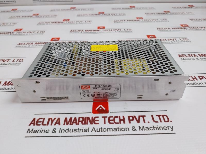 Mean Well Rs-150-24 Smps Power Supply 24v 6.5a 50/60hz Ac-dc Converter