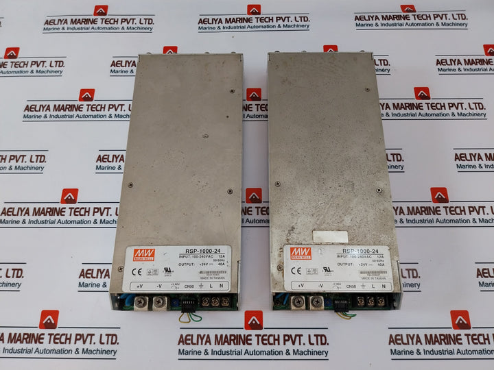 Mean Well Rsp-1000-24 Switching Power Supply 100-240vac 12a 50/60hz