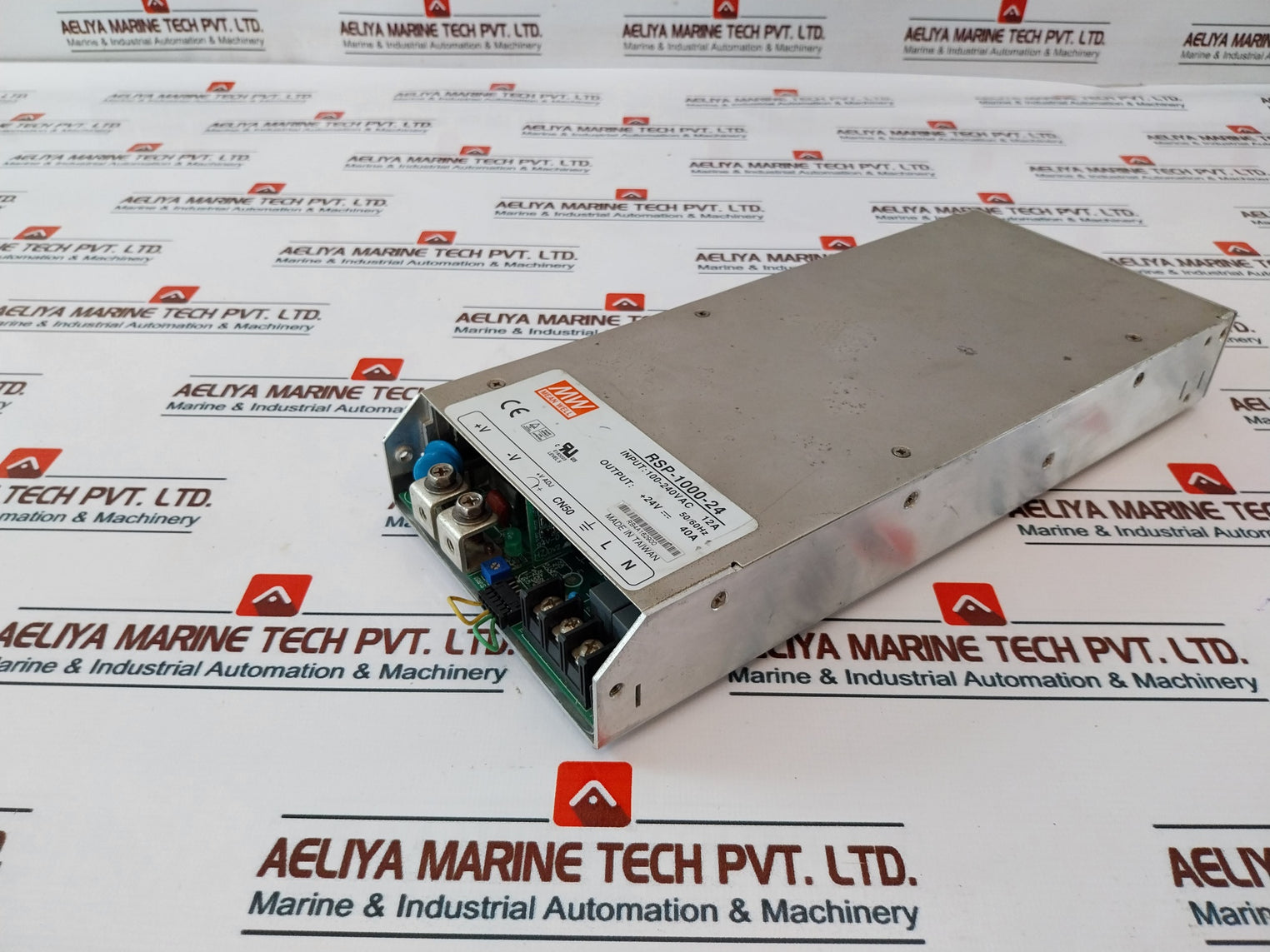 Mean Well Rsp-1000-24 Switching Power Supply 100-240vac 12a 50/60hz