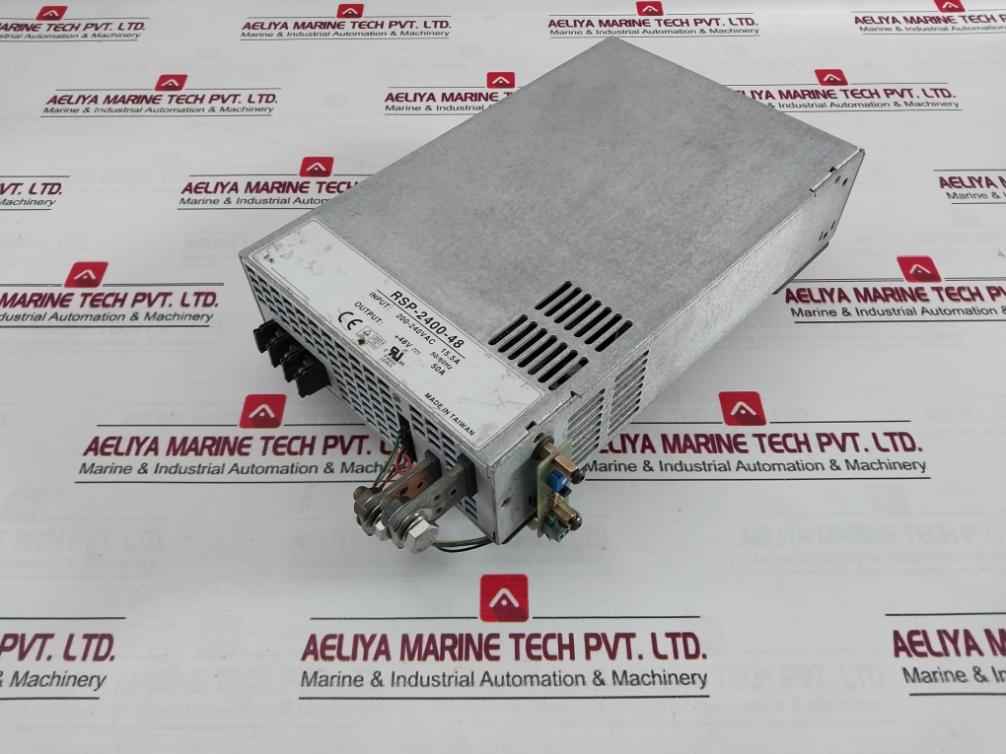 Mean Well Rsp-2400-48 Ac/Dc Enclosed Power Supply 200-240Vac 15.5A