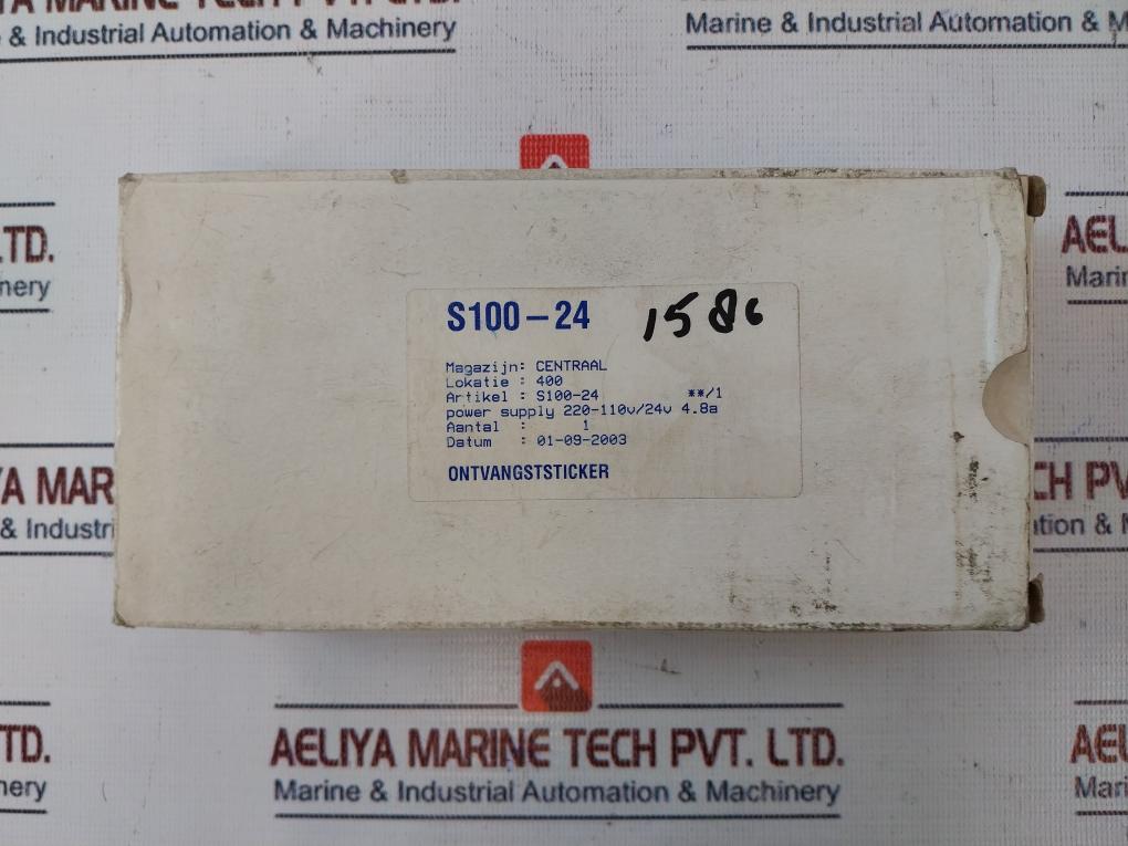 Mean Well S-100F-24 Power Supply 100-120Vac 3.15A 200-240Vac 1.5A