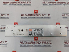 Mean Well S-100F-24 Power Supply 100-120Vac 3.15A 200-240Vac 1.5A