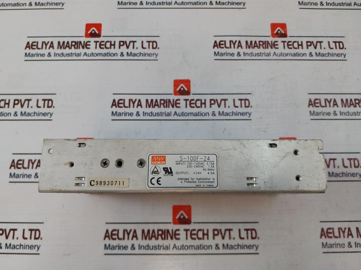 Mean Well S-100F-24 Power Supply 100-120Vac 3.15A