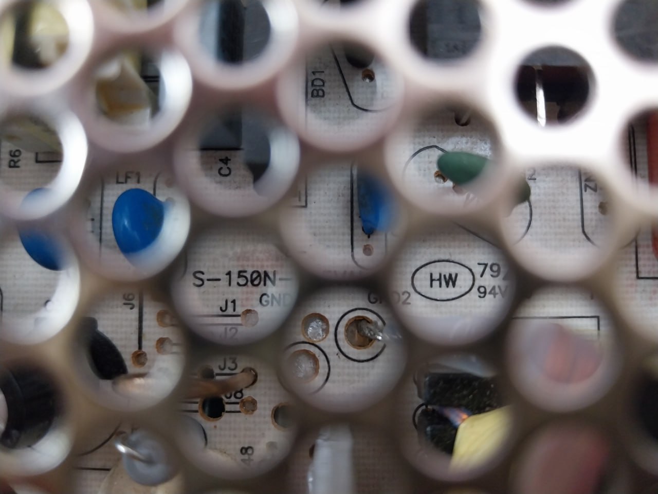 Mean Well S-150-24 Switching Power Supply 110-120Vac 3.2A E167432 S-150N-r15Vai