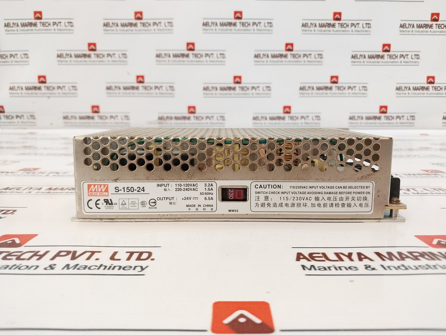 Mean Well S-150-24 Switching Power Supply S-150-24TO