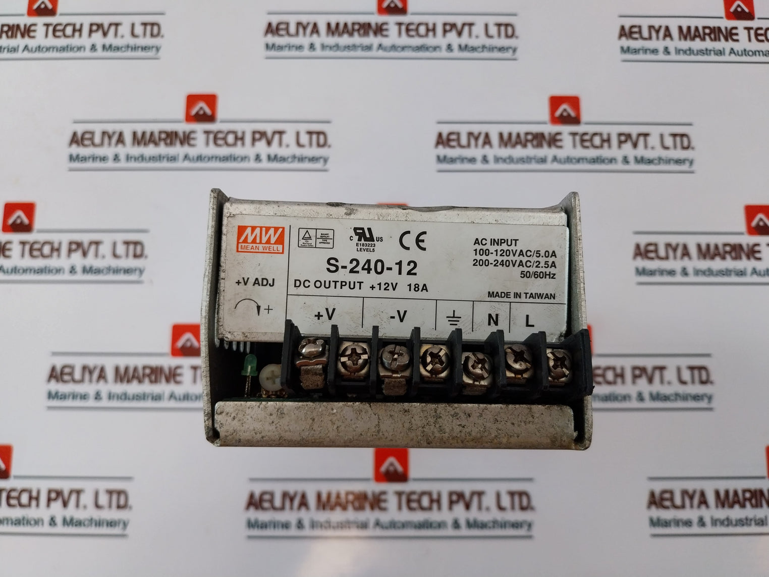 Mean Well S-240-12 Switching Power Supply S-240-13.8 E183223