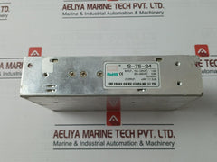 Mean Well S-75-24 Switching Power Supply 100-120Vac 1.6A 50/60Hz