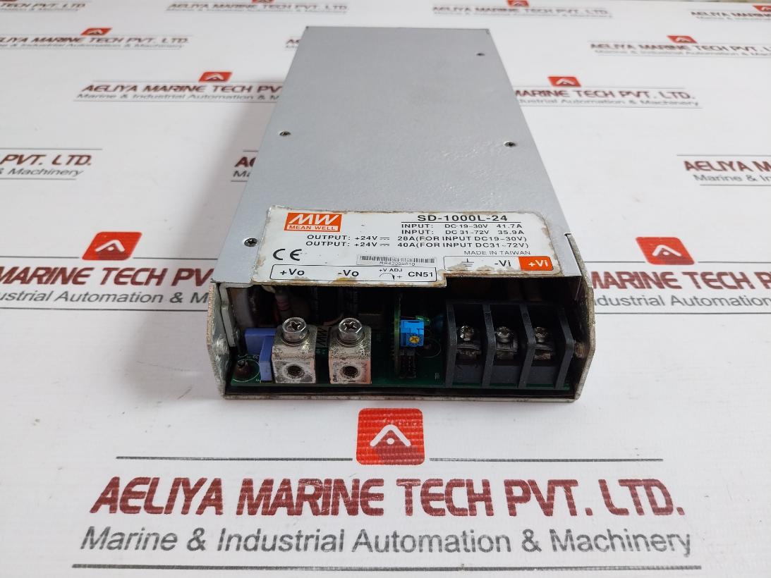 Isolated Chassis Mount Dc/Dc Converter Sd-1000L-24 Mean Well