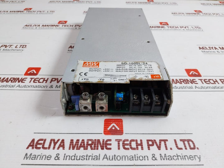 Isolated Chassis Mount Dc/Dc Converter Sd-1000L-24 Mean Well