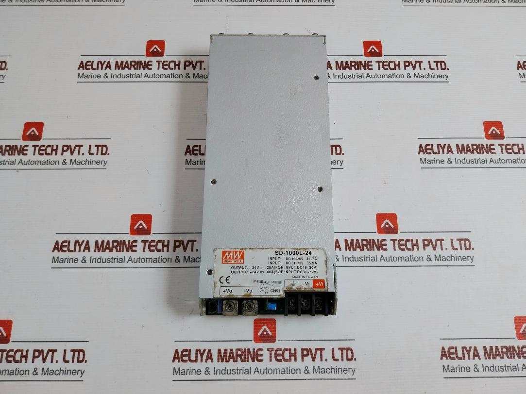 Isolated Chassis Mount Dc/Dc Converter Sd-1000L-24 Mean Well