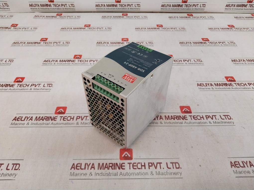 Mean Well Sdr-480P-24 Ac-dc Industrial Din Rail Power Supply 100-240Vac 5.0A