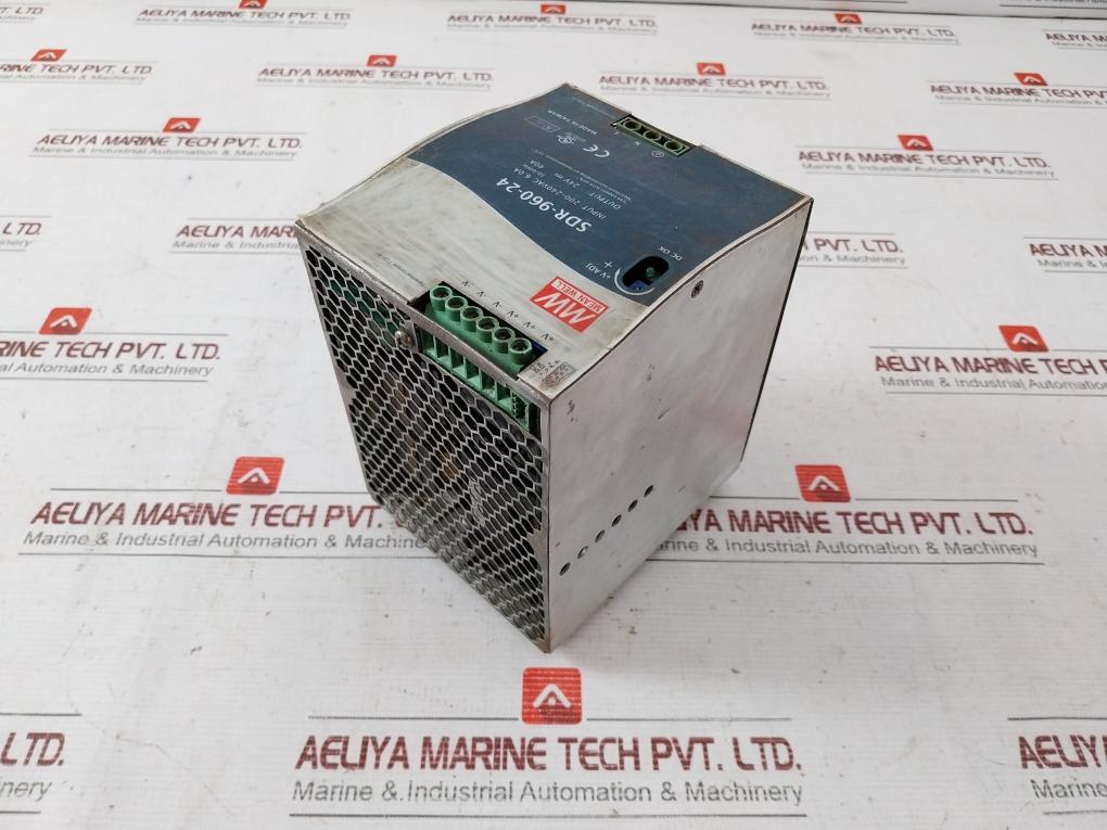 Mean Well Sdr-960-24 Ac-dc Industrial Din Rail Power Supply 50/60Hz 24V-40A