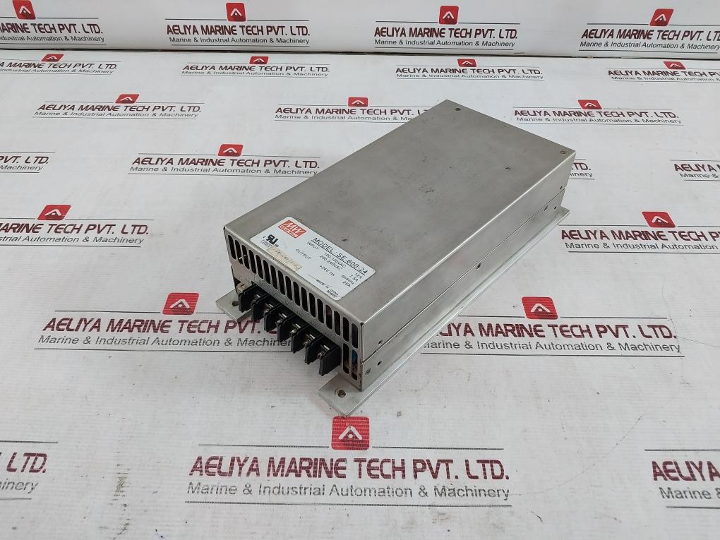 Mean Well Se-600-24 Switching Mode Power Supply 200-240Vac 7.5A E183223