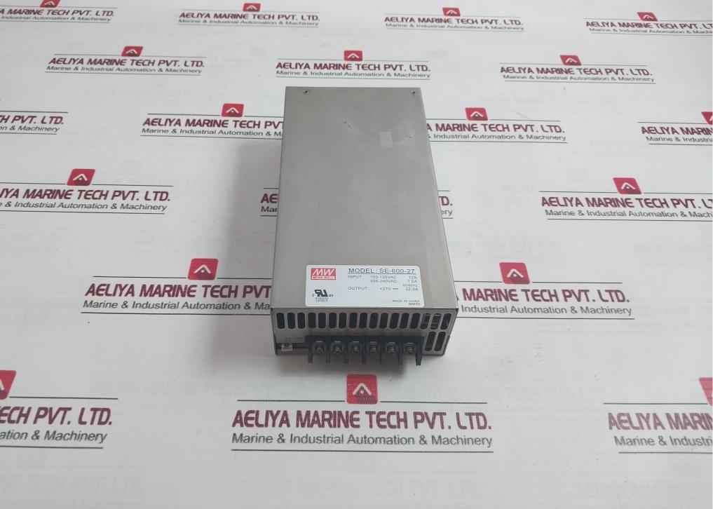 Mean Well Se-600-27 Switch-mode Power Supply Unit 27Vac