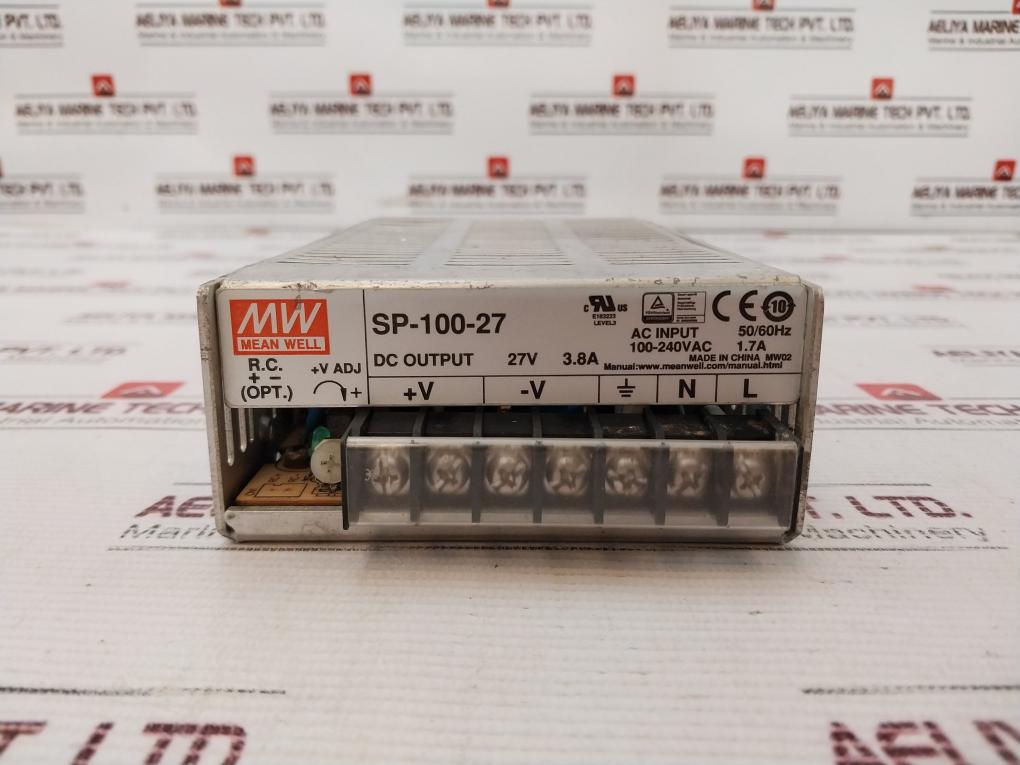 Mean Well Sp-100-27 Power Supply 100-240Vac 1.7A