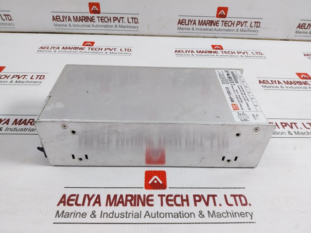 Mean Well Switching Power Supply 100-240Vac 50/60Hz Part No Msp-1000-24