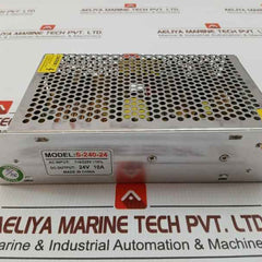 Mean Well Switching Power Supply 24Vdc 10A 240W Part No S-240-24